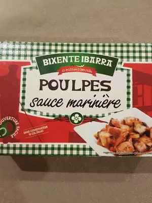 Poulpes sauce marinière Bixente Ibarra , code 3482970009349