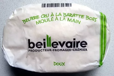 Beurre doux cru à la baratte bois Beillevaire 250 g, code 3483130050539