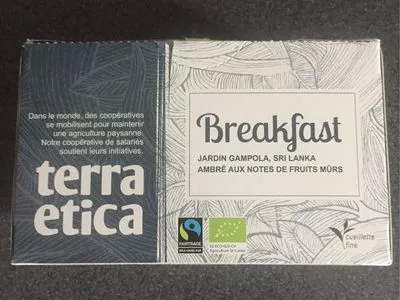 Thé Noir Breakfast 20 x Terra Etica 20 sachets, code 3483981001049