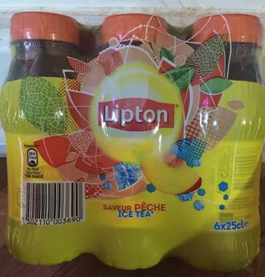 Pack 6X25CL Ice Tea Peche Liptonic Lipton, Unilever 1,5 L (6 * 25 cl e), code 3502110003690