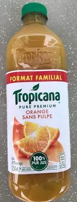 Jus d'Orange sans Pulpe Tropicana 1,5 L e, code 3502110006806