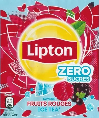 Ice Tea saveur Fruits rouges Lipton, Pepsico 1,5 l, code 3502110006967