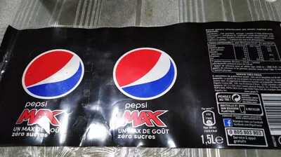 Pepsi max zero Pepsi 1.5 L, code 3502110009357