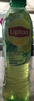 Green ice tea citron vert menthe Lipton 1 L ℮, code 3502110010063