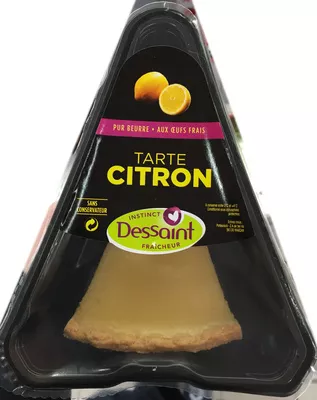 Tarte citron pur beurre aux oeufs frais Dessaint 90 g, code 3505700008822