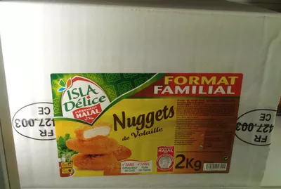 Nuggets de volaille (format familial) Isla Délice 2 kg, code 3512690003201