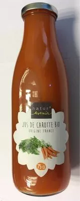 Jus de carotte Natur avenir , code 3520836120040