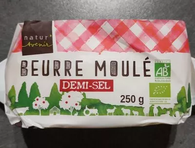 Beurre moulé demi-sel Natur'Avenir 250 g, code 3520837320203