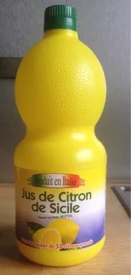 Jus de citron de sicile Sans marque 1000ml, code 3528780160044