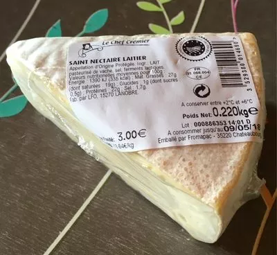 Saint Nectaire Laitier Le Chef Crémier 220 g, code 3529380014690