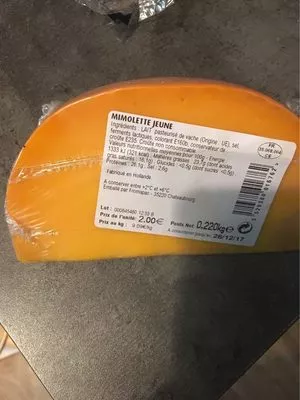 Mimolette jeune Intermarche , code 3529380016762