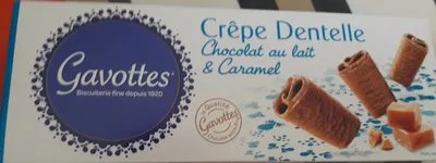 Crêpe Dentelle Chocolat au lait & caramel Gavottes , code 3535800123378