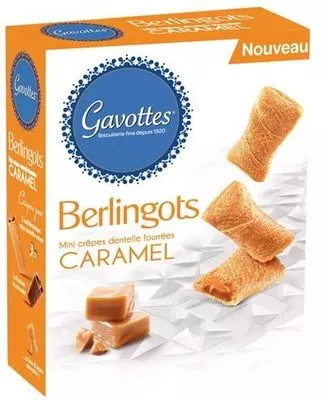 Crepe Dentelle Filled With Caramel GAVOTTES 60 g, code 3535801302000