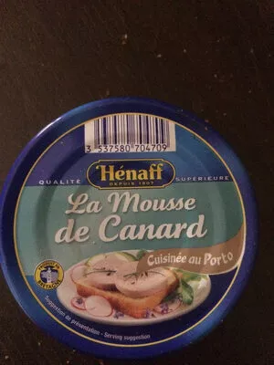 Mousse De Canard Henaff , code 3537580704709