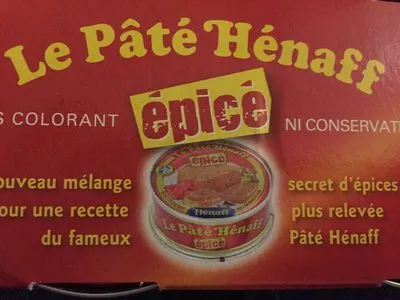 Pâté Épicé Hénaff 228 g (3 * 76 g e), code 3537580706222