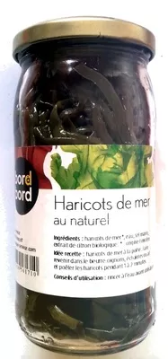 Haricots de mer au naturel Bord à bord 370 g, code 3545450561710