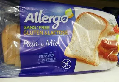 Pain de Mie (sans gluten) Allergo , code 3551100781452