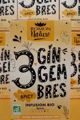 Spicy 3 Gingembres Romon Nature , code 3554740100416