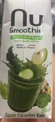 Smoothie Pomme Concombre Kale Nu Smoothie 330 ml e, code 3556740116077