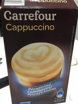 Cappucino Décafeiné Carrefour 125 g e (10 * 12,5 g), code 3560070018284