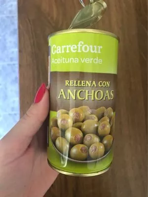 Aceituna r/anchoa Carrefour , code 3560070110933