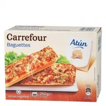 Baguete atún Carrefour 250 g, code 3560070205462