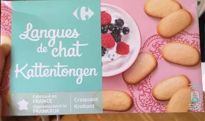 Langues de chat Carrefour 200 g (2 x 100 g), code 3560070212682