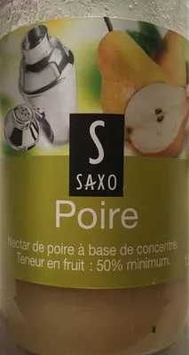 Bocal 1L Nectar De Poire Saxo Saxo , code 3560070265572