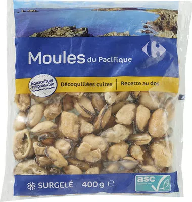 Moules du Pacifique Carrefour 400 g, code 3560070274178