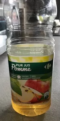 Pomme 100 % Pur Fruit Pressé Carrefour, CMI (Carrefour Marchandises Internationales), Groupe Carrefour 1 L, code 3560070275267