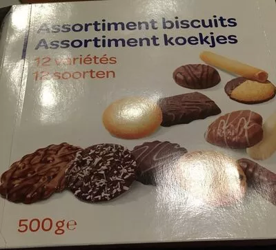 Assortiment de biscuits Carrefour 500 g, code 3560070342525