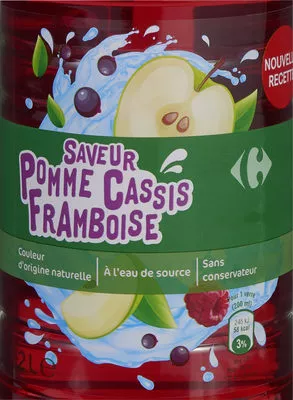 Saveur pomme cassis framboise Carrefour 2 l, code 3560070345519