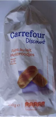 Pains au lait Carrefour 350 g (10 x 35 g), code 3560070348596