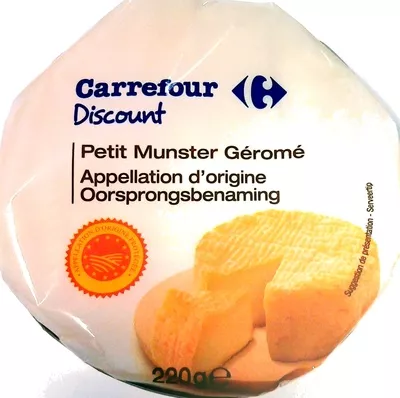 Petit Munster Géromé Carrefour Discount 220g, code 3560070358946