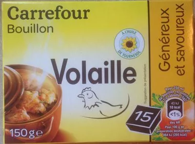 Bouillon Goût Volaille Carrefour 150 g, code 3560070375622