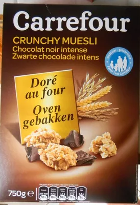 Crunchy chocolate intenso Carrefour 750 g, code 3560070385843