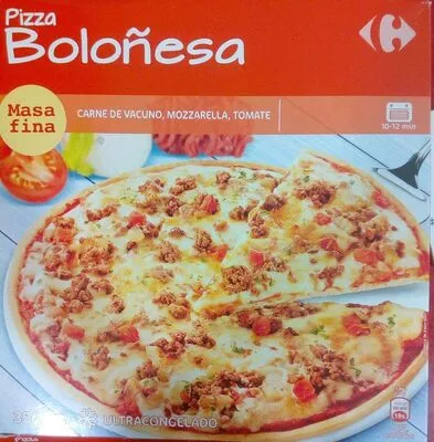 Pizza Boloñesa Carrefour 350 g, code 3560070391226