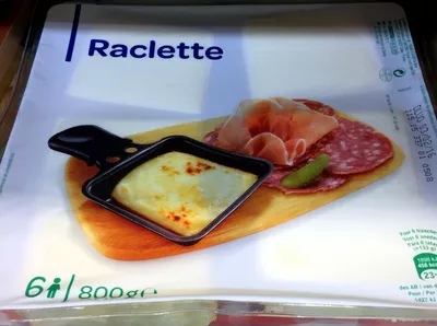 Raclette Produits Blancs,  Carrefour 800 g, code 3560070398287