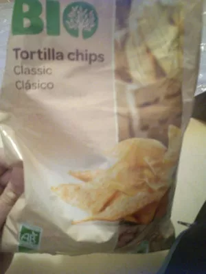 Tortilla chips Carrefour Bio 125 g, code 3560070419456