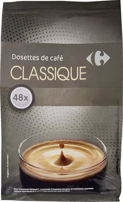 Dosettes de café Carrefour 336 g 48 dosettes, code 3560070479702