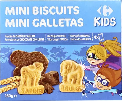 Mini biscuits Carrefour 160 g, code 3560070484225