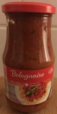 Bolognaise Carrefour 420 g, code 3560070530021