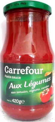 Pasta sauce Aux Légumes Carrefour 420 g, code 3560070535224