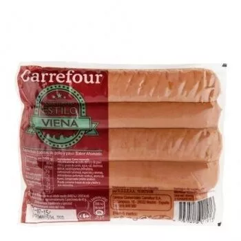 Salchicha viena Carrefour , code 3560070550876