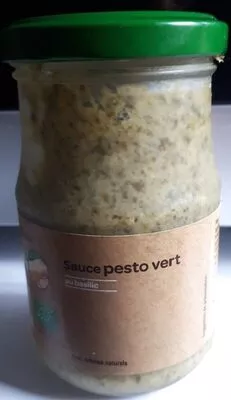 Sauce Pesto vert Carrefour Bio, Carrefour 190 g, code 3560070572335