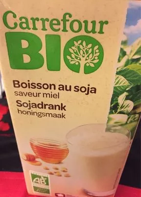 Boisson au soja saveur miel Carrefour, Groupe Carrefour 1 litre, code 3560070595648