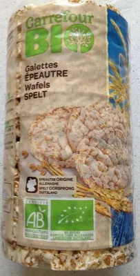 Galettes Épeautre Carrefour Bio, Carrefour 100 g, code 3560070600946