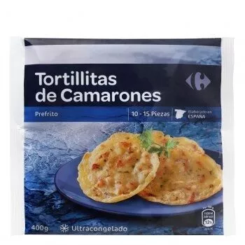 Tortillitas de camaron Carrefour , code 3560070657223