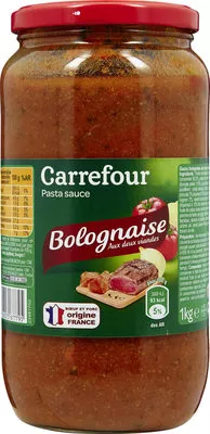 Bolognaise Carrefour 1 kg, code 3560070677795