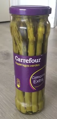 Espárragos Verdes Carrefour 345 g   185 g 370 ml, code 3560070680559